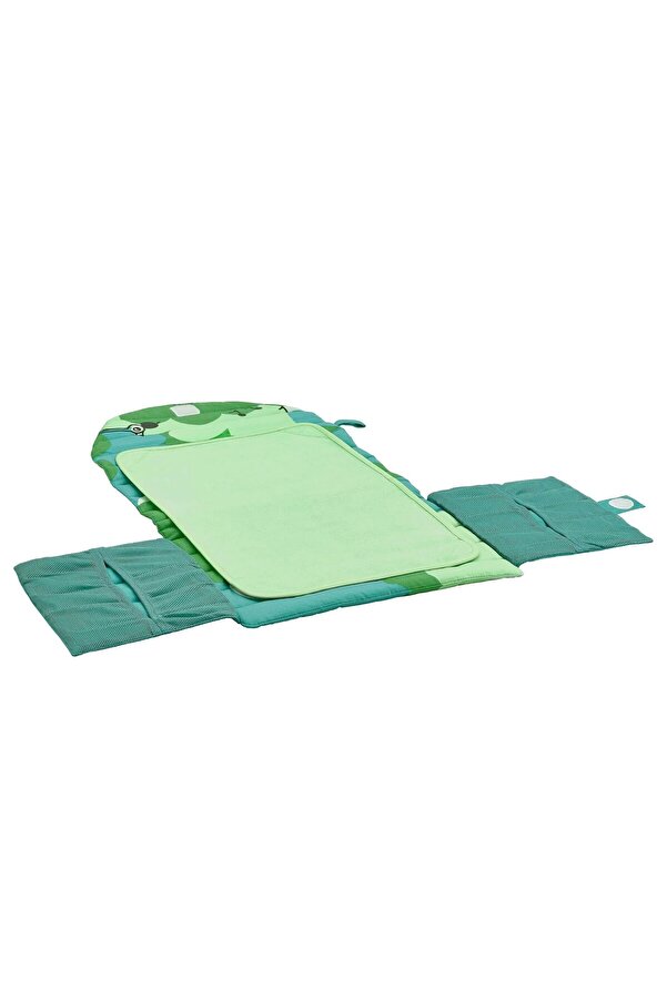 IKEA Katlanabilir Bebek Alt Değiştirme Pedi 70x35 Cm İkea Cepli Taşınabilir Alt Değiştirme Örtüsü Yeşil