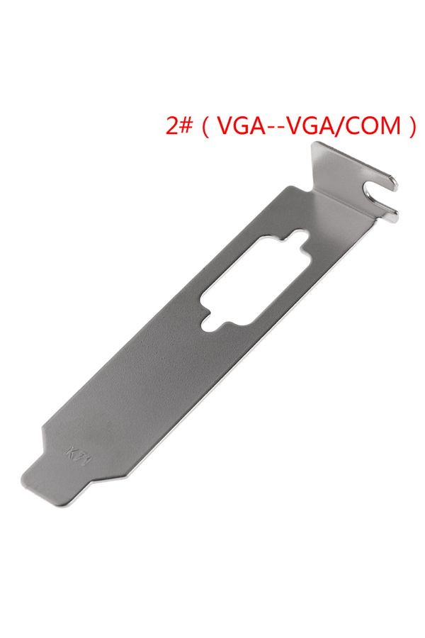 Choice-محول حامل منخفض الارتفاع من 2VGAVGACOM قطعة واحدة لبطاقات الرسومات نصف الارتفاع ومنفذ DVI VGA لسطح المكتب النحيف 1