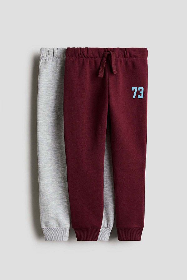 H&M-2-pack joggers 1