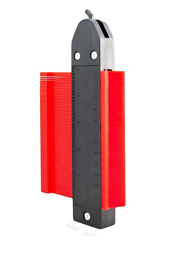 Generic-Ceramic Tile Dimension Ruler for Tight Spaces - with Lock - 6 Inch 1