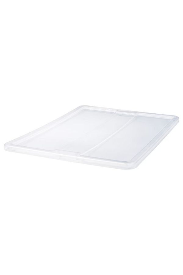IKEA-SAMLA Transparent Lid – Fits 55L & 130L Storage Box | Secure & Stackable 1
