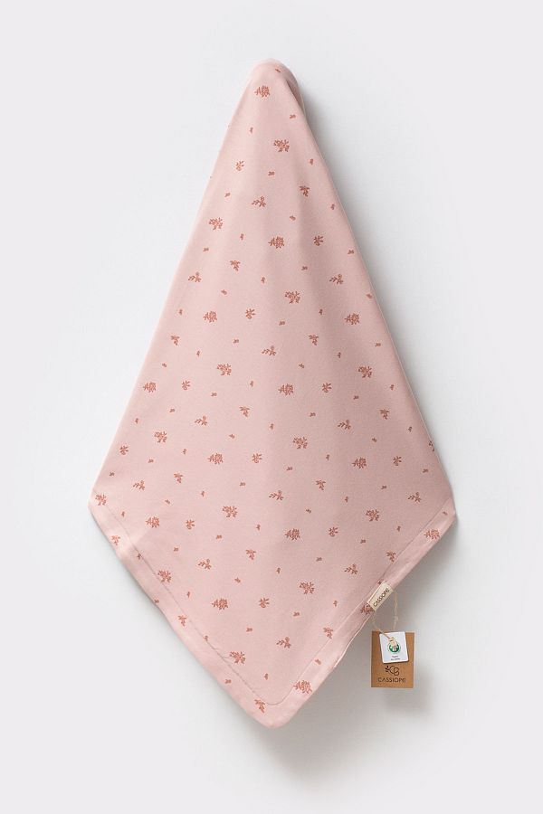 Cassiope-Organic Cotton Patterned Soft Textured Daily and Seasonal Blanket 1