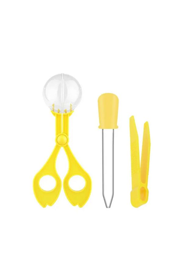 MUCİT KİDS-Balloon Scissors, Dropper and Tweezers Set - Plastic Transfer Set for Sensory Play 1