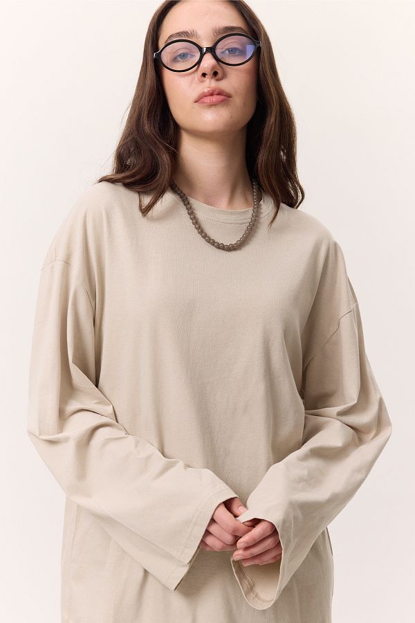 Manuka-ŠIROKÉ RUKÁVY OVERSIZE TRIČKO KÁRA 1