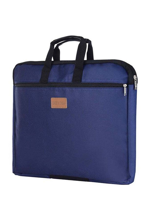 Generic-Double Layer Document Holder Zipper File Bag 1