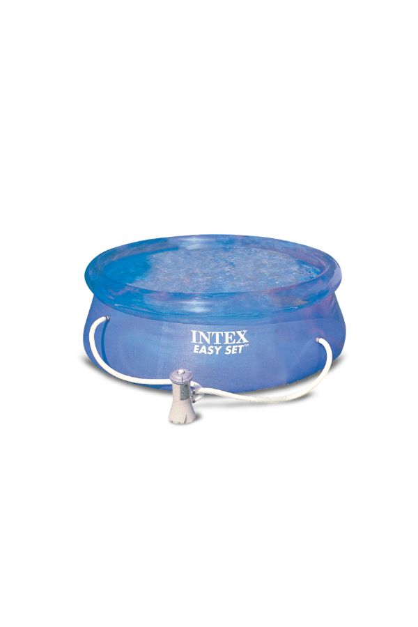Intex-Easy Set Round Inflatable Pool with Filter Pump and Hydro Aeration Technology Blue 3.05m x 76cm 1