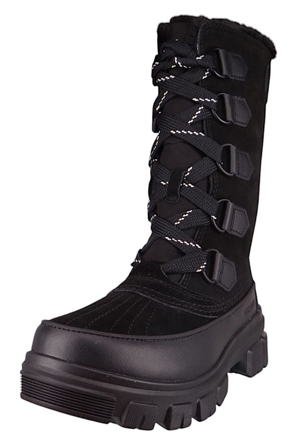Sorel-Damen Stiefel Stiefel Winterschuhe Torino V Tall 2106691 Schwarz 010 Black Natural Leder/Synthetik 1