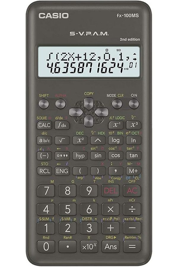 Casio-FX-100MS 2nd Gen Non-Programmable Scientific Calculator, 300 Functions 1