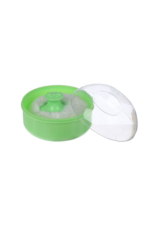 Generic-علبة بودرة أطفال - أخضر 1
