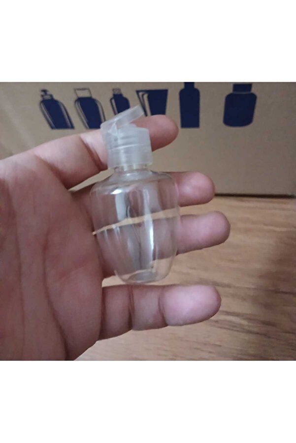 KAYAPETLASTİK 50 ADET .BEBEK KOLONYA ŞİŞESİ. BOŞ FLİPTOP KAPAKLI PLASTİK ŞİŞE. SEYAHAT BOY. 35 ML.