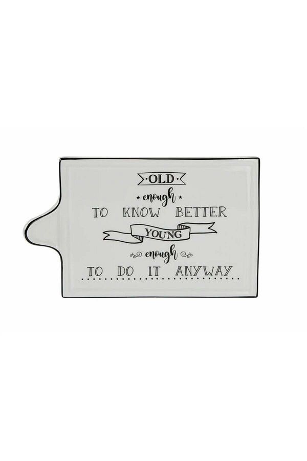 Porland-Be Happy 26cm Cheese Plate 1