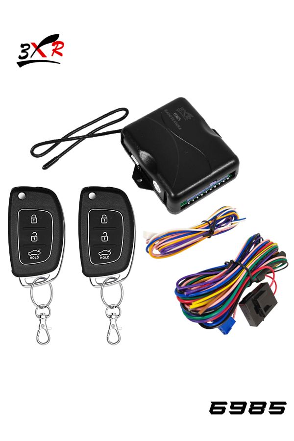 3XR-Universal Remote Keyless Entry System with Central Locking, Trunk Release & Remote Car Locator 1