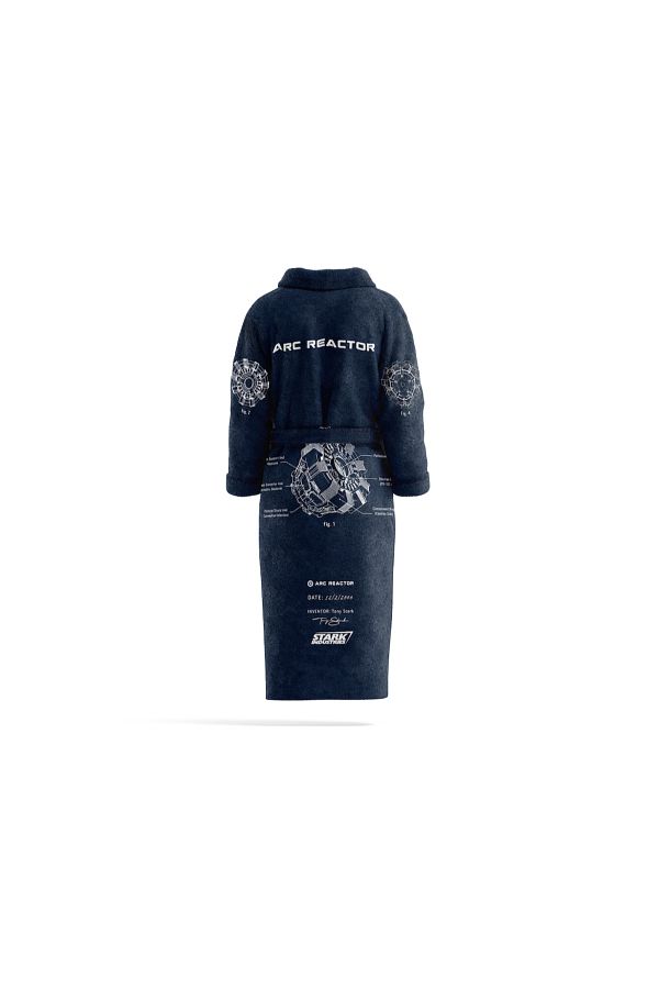 The Lucid Lab-Halat de baie Arc Reactor albastru 1