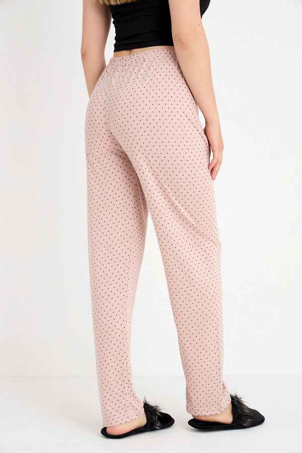 DONEX-Soft Textured Flexible and Comfortable Poly Viscon Fabric Pajama Bottom 1