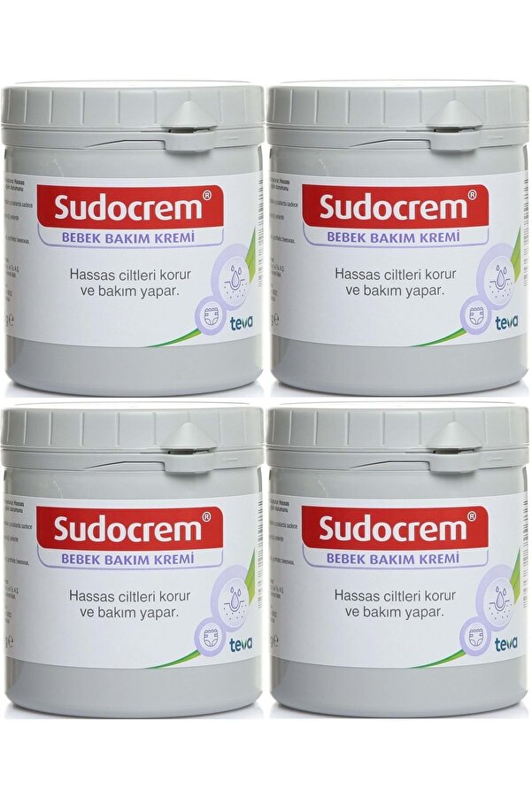 Sudocrem Cilt Bebek Bakım - Pişik Kremi 400gr (4 LÜ SET)