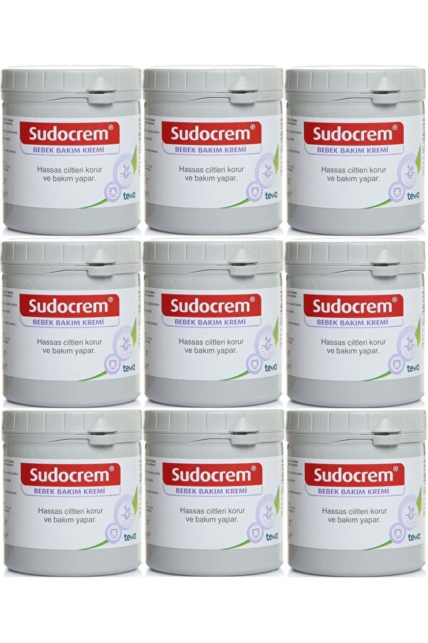 Sudocrem Cilt Bebek Bakım - Pişik Kremi 400gr (9 LU SET)
