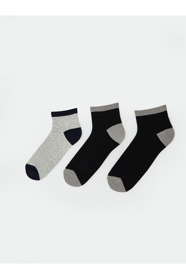 LC Waikiki-New Season Patterned Socks 3-Piece - S5M975Z8 1