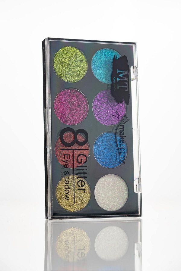 Makeuptime-Mt 8 Color Glitter Eyeshadow Palette 02 1