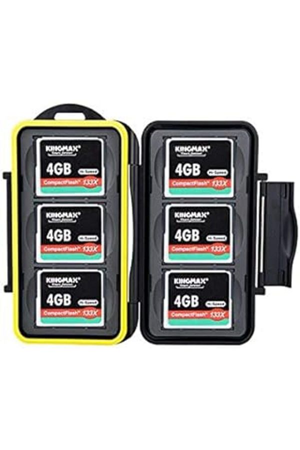Mu Art Ahşap-Jjc Memory Card Box, for 6 Cf Cards (Mc-Cf6) 1
