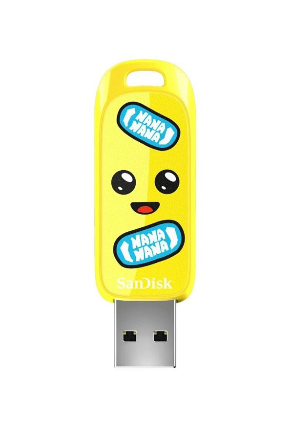 SanDisk-Fortnite 256Gb Peely Edition USB 3.2 Generation 1 Flash Memory Sdczif-256G-G46 1