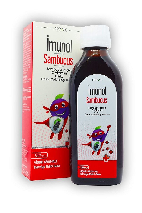 İmunol-Imunol Sambucus 150ml - Cherry Flavored Liquid Form 1
