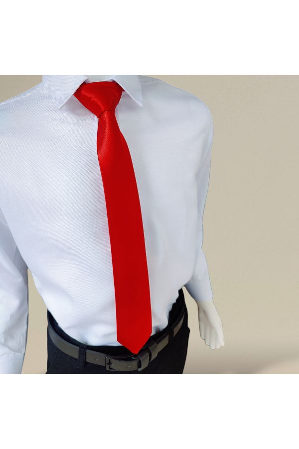 Algitsin O L A-Children's Tie Red 1-12 Years 1