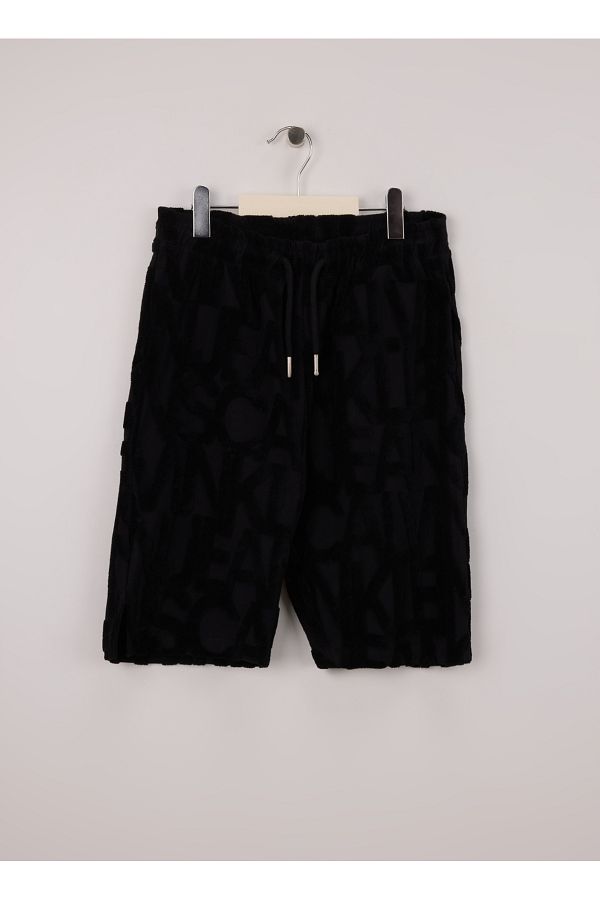 Calvin Klein-Calvin Klein Elastický pás Regular Fit čierne chlapčenské šortky IB0IB02426BEH 1