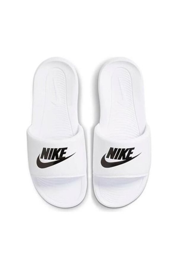 Nike-Papuci albi Victor One Slide 1