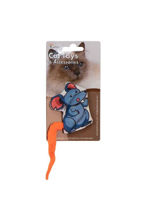 Eastland-Plush Mouse with Catnip 7.5 Lzwdr 1