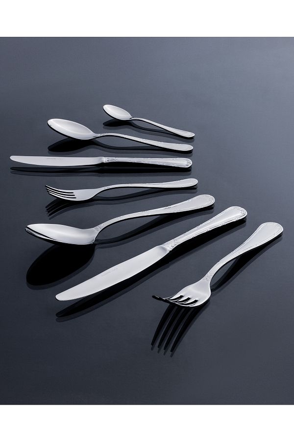Madame Coco-Likya 42 Piece Fork Knife Spoon Set - Silver 1