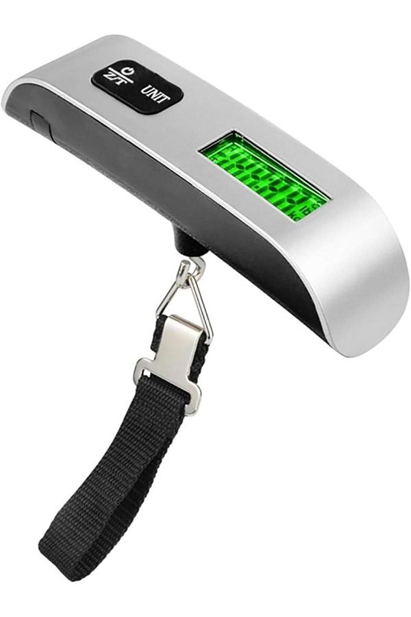 Generic-Digital Hanging Luggage Scale - Portable Handheld Travel Scale with LCD Display and 50kg/110lb Capacity 1