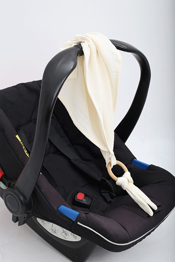 LUCKKA Çok Amaçlı Müslin Oyuncak , Diş Kaşıyıcı , Puset Oyuncağı , Emzik Tutacağı , Fular - Ztcrınk