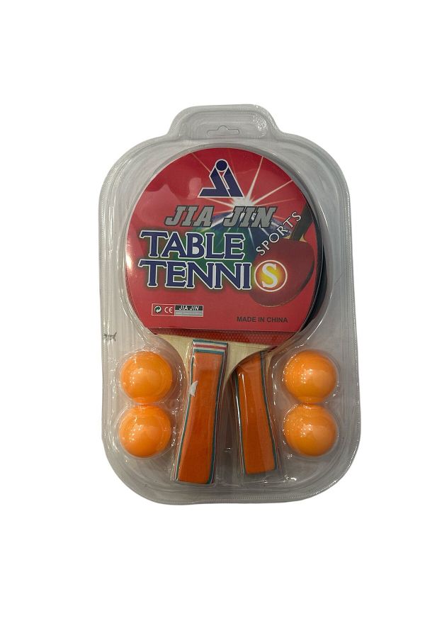 CKSpor-Table Tennis Racket 2 Table Tennis Rackets + 4 Ping Pong Balls Quality Racket 1