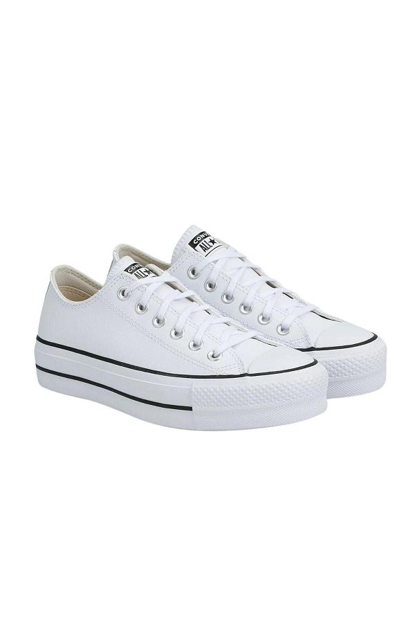 converse-Dámské černé tenisky Chuck Taylor All Star Leather Platform 561680c 1