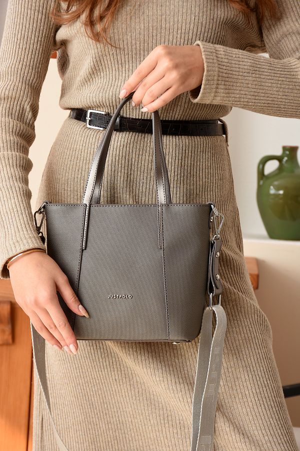 Just Polo-Women's 3 Compartment Long Cross Strap Shoulder & Hand Bag 1