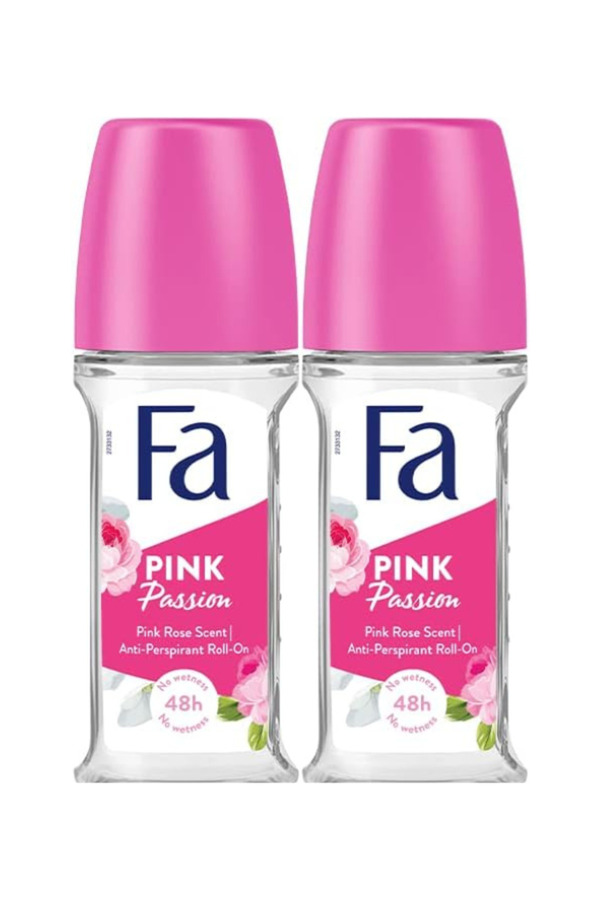 Fa-Roll On Pink Passion 50ml, Pack of 2 1