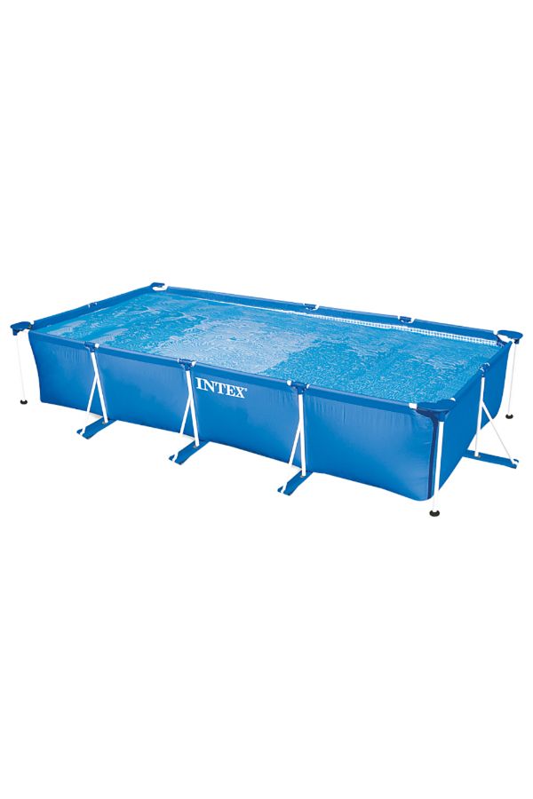 Intex-Rectangular Frame Pool Blue 7127 Liter 1