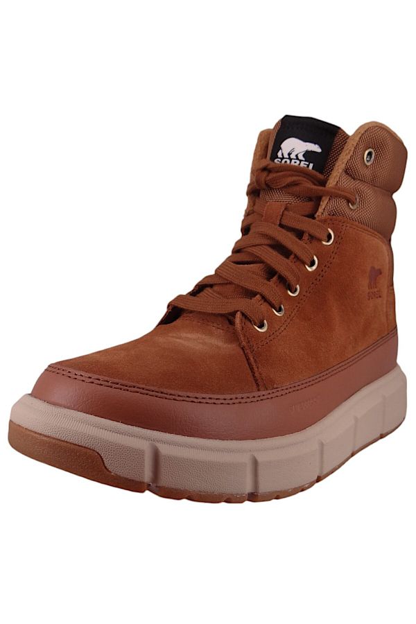 Sorel-Herren Winterstiefel Stiefel Winterschuhe Explorer III Boot WP 2078391 Braun 242 Velvet Tan Leder m 1