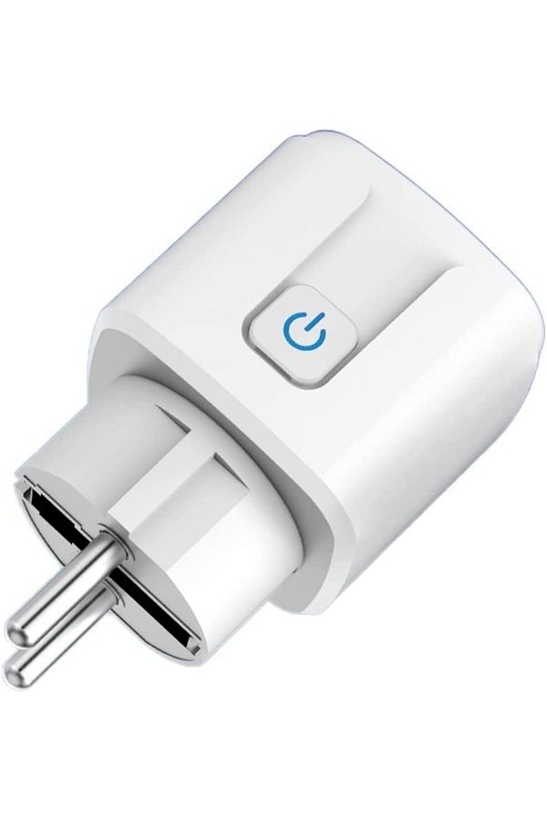 STARCREST-STARCREST 20A smart socket, Tuya Smart app, Child protection, Consumption monitoring, White 1
