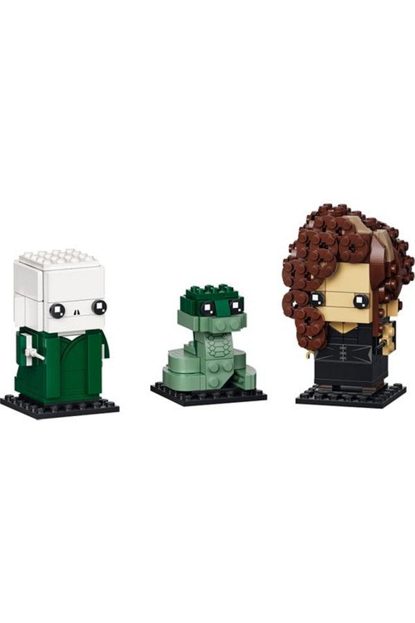 LEGO-Brickheadz 40496 Voldemort ™ - Stretch Set with Nagini and Bellatrix Characters 1