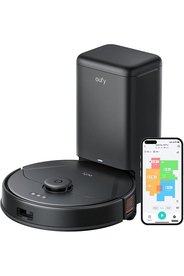 eufy-Clean X8 Pro Robot Vacuum Cleaner with Mop and Self-Empty Station 1