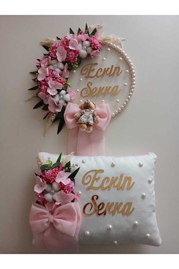 Moshi Design Çocuk Odası Kapı Süsü Yastıklı