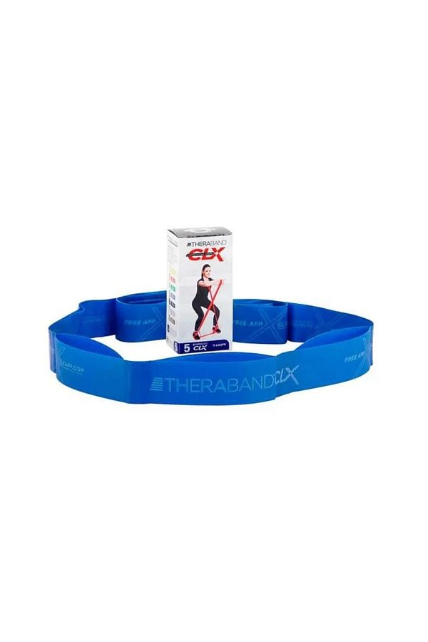 THERABAND-CLX Banda de bucle consecutive 2 metri ALBASTRU 2,6 Kg REZISTENȚĂ 1