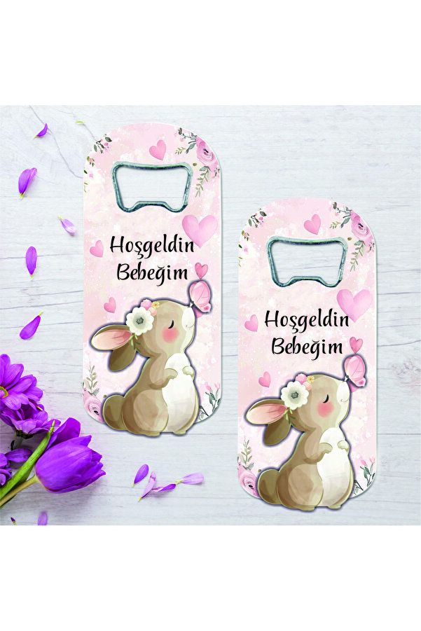 Ege ajans 10 adet ahşap kabartma figürlü bebek hediyelik açacak magnet