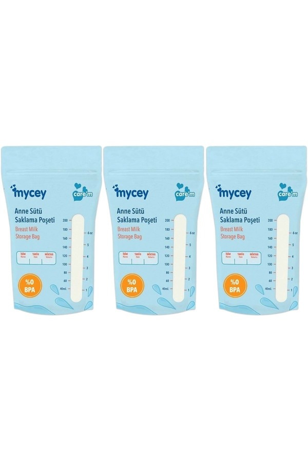 mycey Anne Sütü / Süt Saklama Poşeti 25 Li Pk Tekli (3 Lü Set)