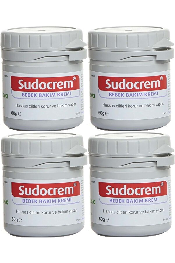 Sudocrem Cilt Bebek Bakım - Pişik Kremi 60gr (4 LÜ SET)