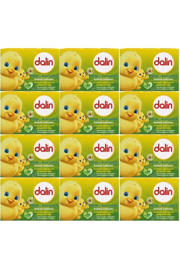 Dalin-Baby Soap 100Gr Avocado (Set of 12) 1