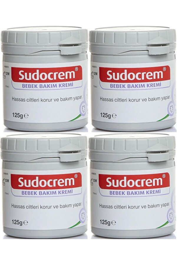 Sudocrem Cilt Bebek Bakım - Pişik Kremi 125gr (4 LÜ SET)