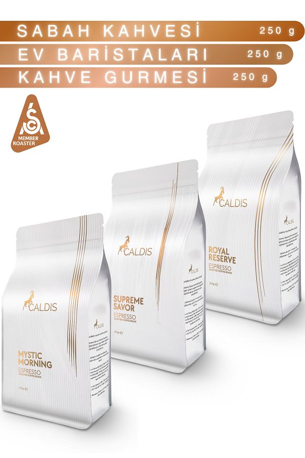 Caldis-®   Elegand ™   Package of 3 250 g Espresso Core Coffee 1