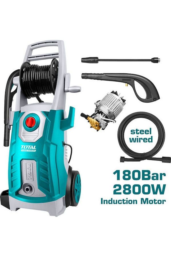 TOTAL-High Pressure Washer 2800W 180BAR 1